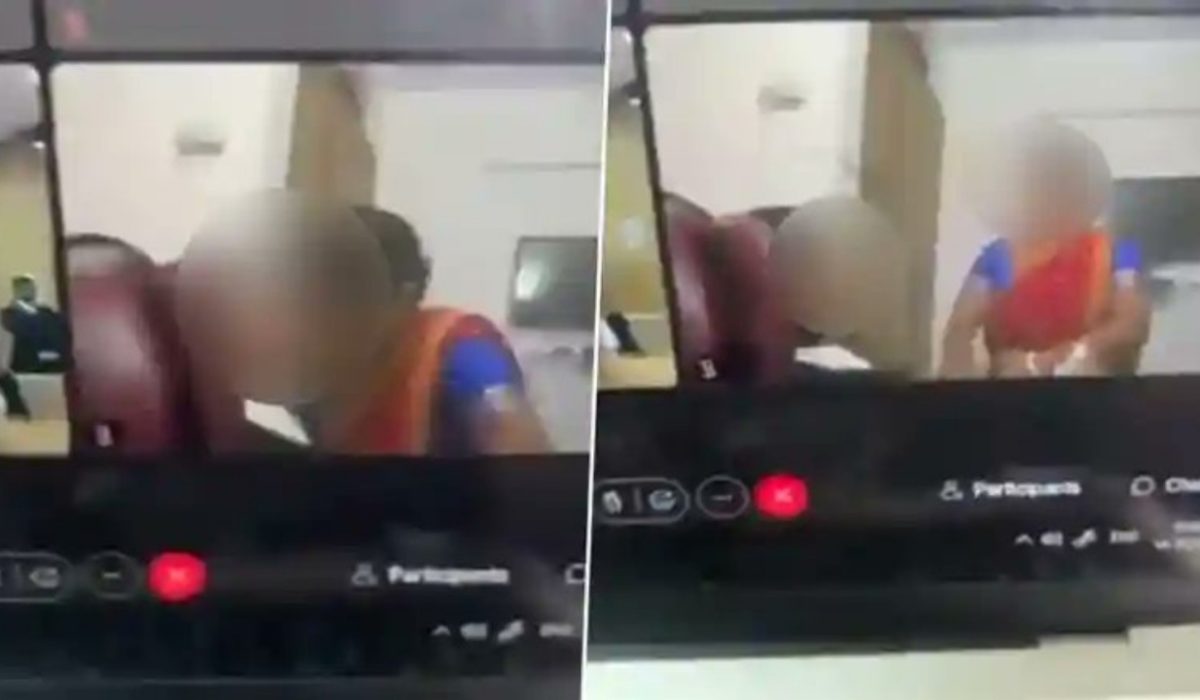 Lawyer’s Shameful Act Caught on Camera During Delhi High Court Session-Video with Woman Goes Viral