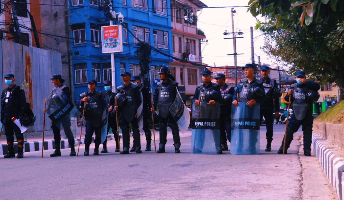 “We’ll show it from the streets,” say Gen Z; Police on High Alert