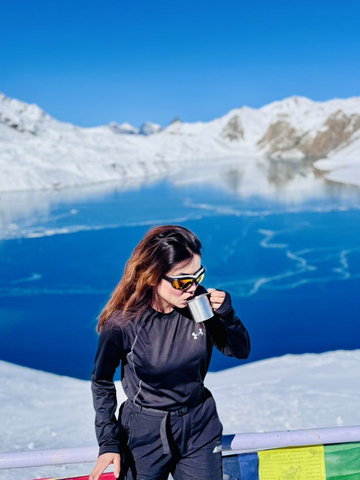 Exciting Photoset of Wrestler Asmita Jureli from Tilicho Lake Released (18 Photos) 20 591410627 3902604013364640 3572798104390406164 n