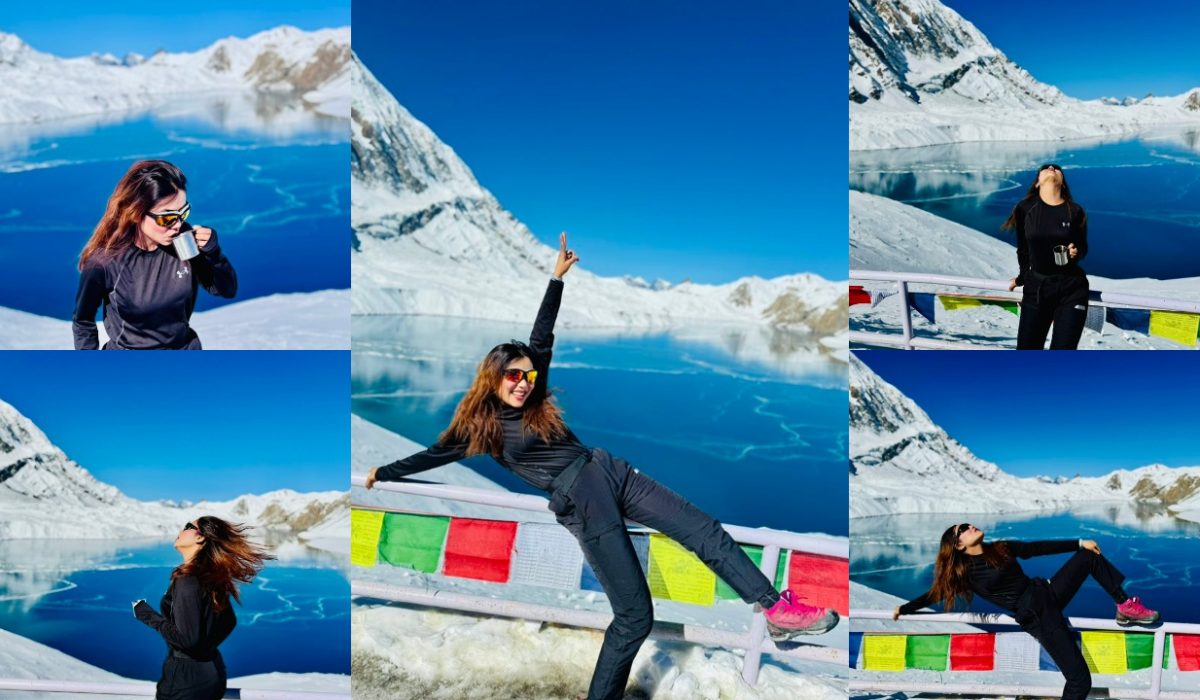 Exciting Photoset of Wrestler Asmita Jureli from Tilicho Lake Released (18 Photos)