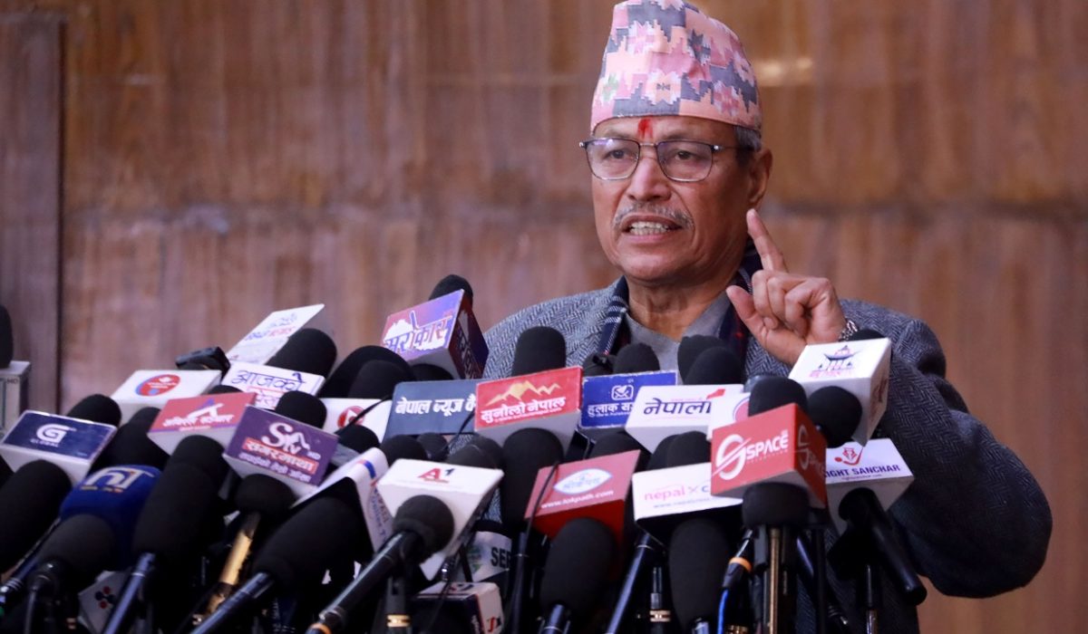 Bhim Rawal Slips During Speech, Crowd Erupts in Laughter!