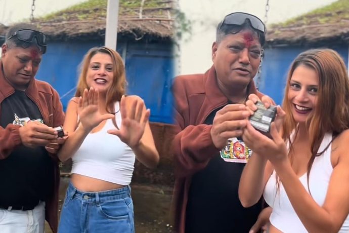 This is a gift from a famous TikTok star on her husband’s birthday; the fan said, ‘Shameless, give it to him in bed!’