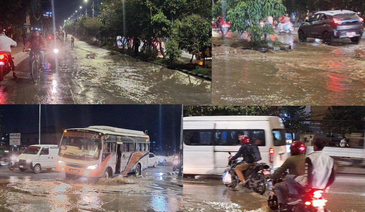 This scene suddenly appeared on the streets of Kathmandu, everyone was shocked to see it.