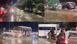 This scene suddenly appeared on the streets of Kathmandu, everyone was shocked to see it.