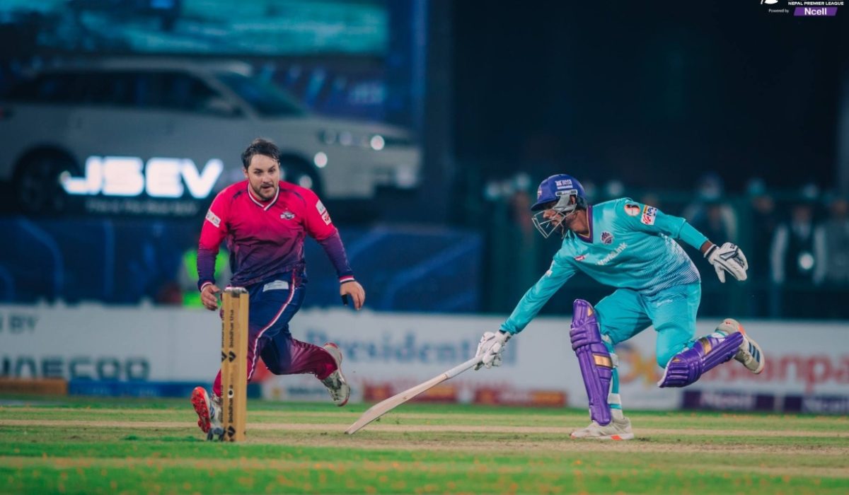 NPL Opening Thrill : Kathmandu Gorkhas Defeat Janakpur Bolts by 5 Wickets