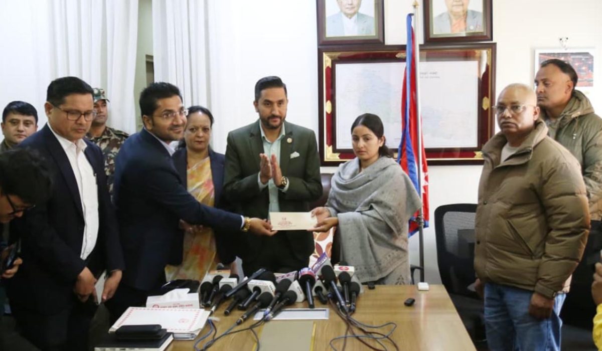 Wife of journalist Suresh Rajak, who died in the Tinkune incident, gets a big government job