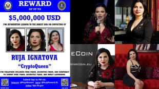 $5 Million Reward! Where Is the ‘CryptoQueen’? Mastermind Behind $4 Billion Scam Still Missing