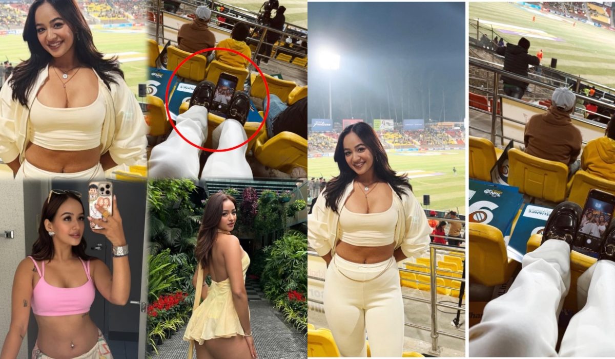 One photo of popular model Karishma goes viral from NPL, fans blast her for ‘cheap behavior’