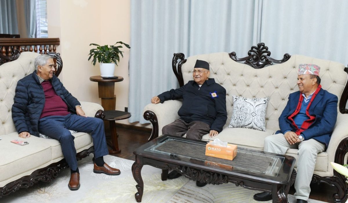 Deuba–Oli Meet Sparks Buzz as Parliament Restoration Case Heads to Supreme Court