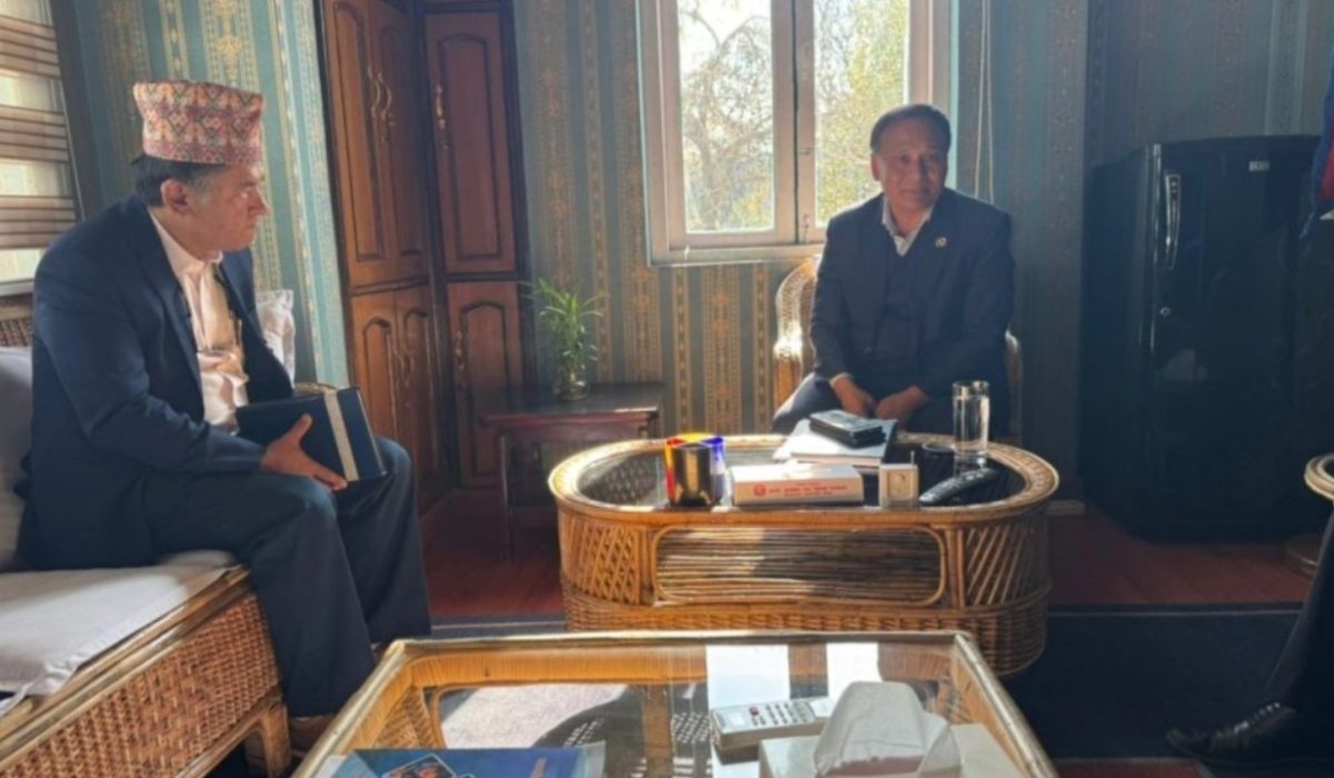 After Dramatic Court Comeback, NEA Chief Shakya Meets Minister Ghising: Big Changes Ahead?