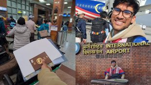 Famous Gen Z Protester Nishan Mainali Leaves Nepal