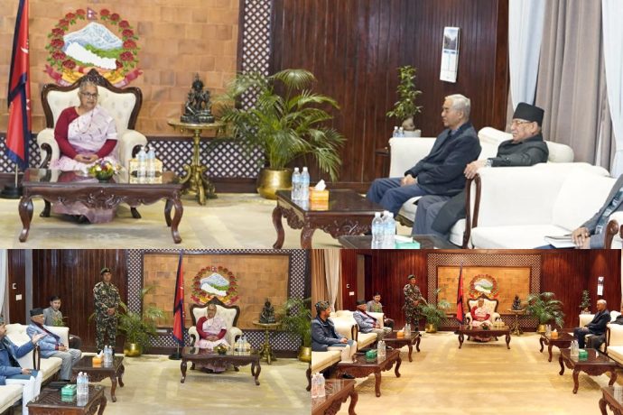 KP Oli Visits Baluwatar for the First Time Since Gen Z Protests