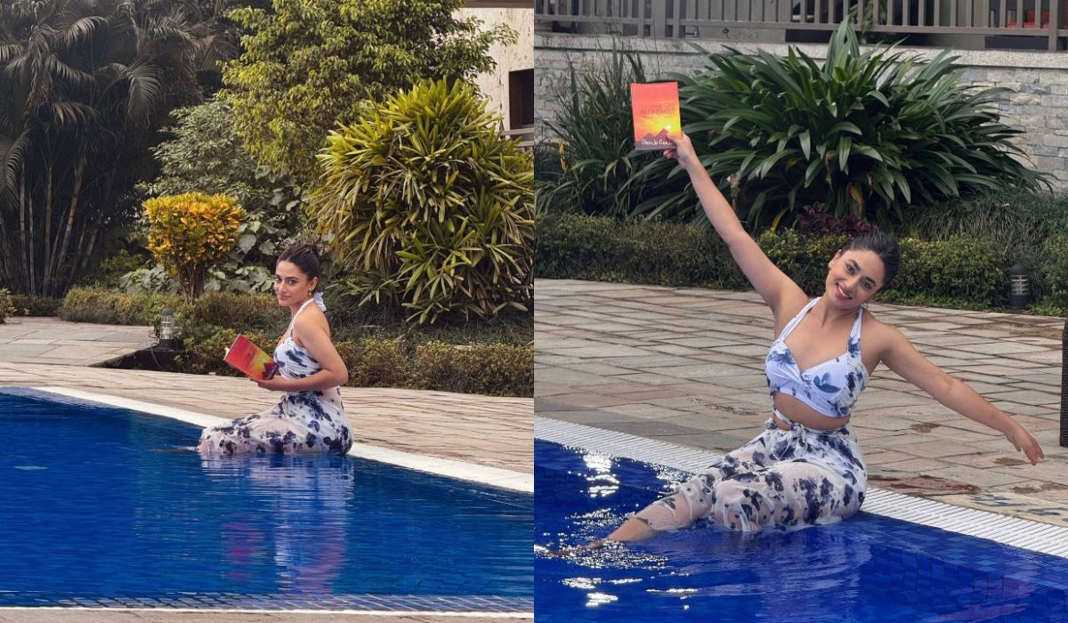 Popular Nepali Actress Surakshya Panta Enjoys Time at Soaltee Hotel Swimming Pool, Photos Go Public