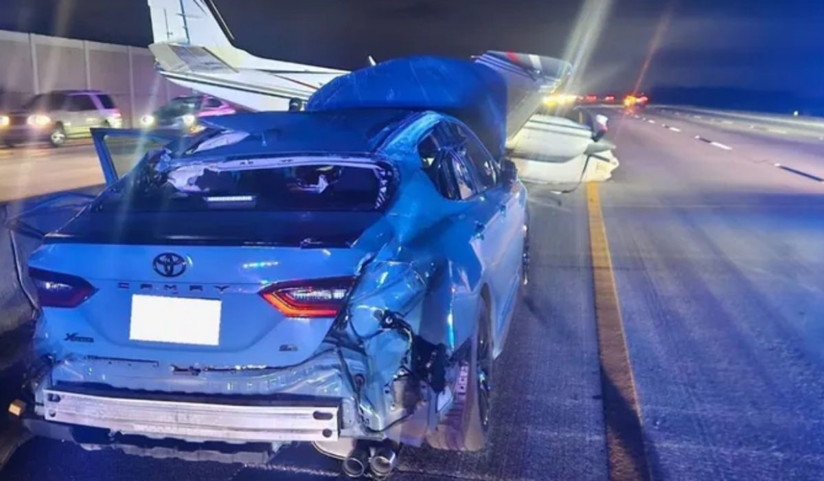 When a Plane Landed Into a Moving Car (Video Goes Viral)