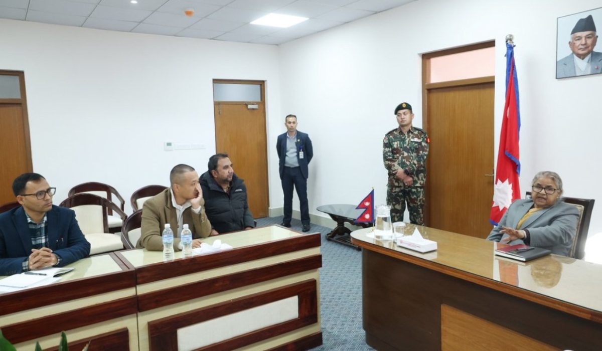 Gen Z Leader Sudan Gurung Meets PM Sushila Karki