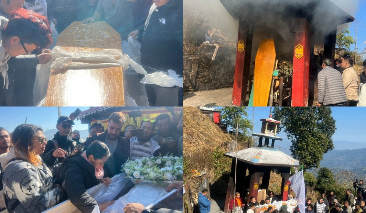 Emotional Goodbye: Prashant Tamang Cremated in His Birthplace Darjeeling