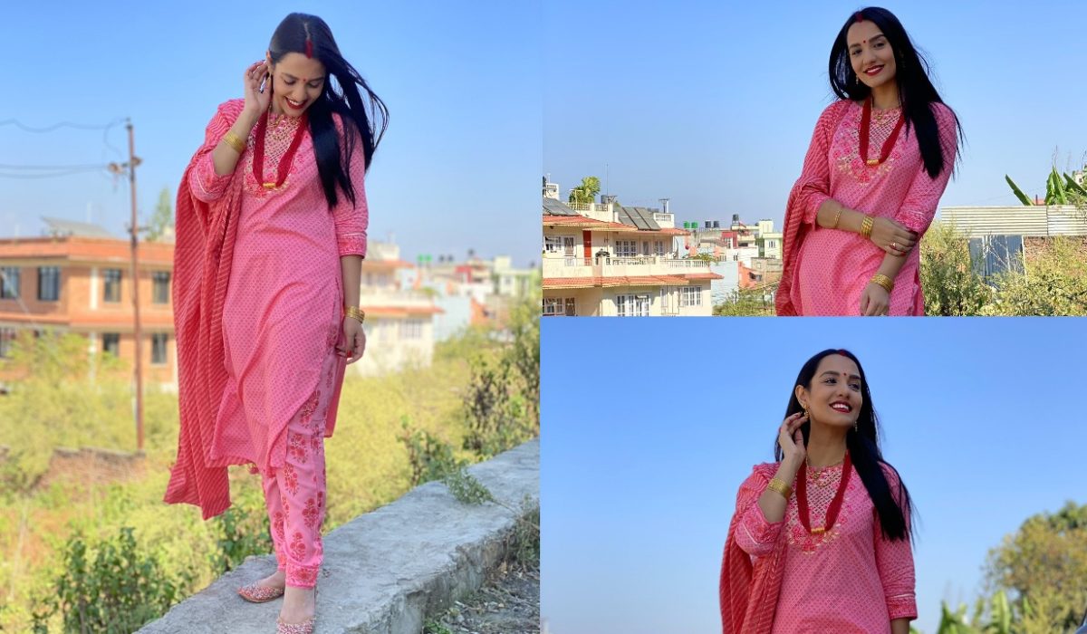 Priyanka Karki Nailed the Simple Look