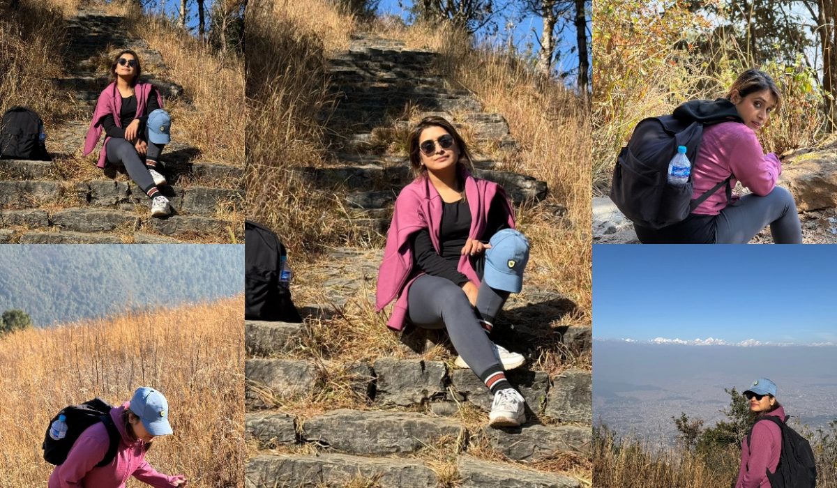 Comedy on the Peak : Sita Neupane Scales Bhasmasur Danda