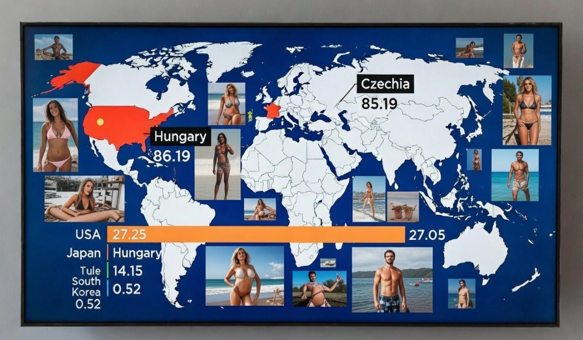 Czechia Leads World in Pornstars Per Capita: 86.19 Per Million in Latest Rankings
