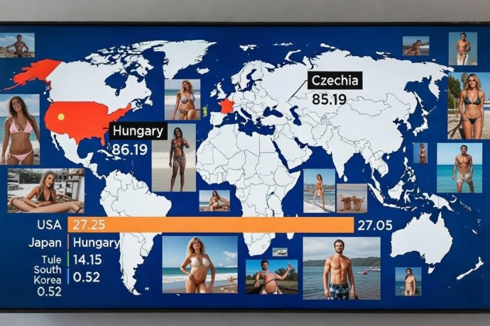 Czechia Leads World in Pornstars Per Capita: 86.19 Per Million in Latest Rankings