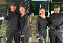 Rajesh Hamal and Madhu Bhattarai