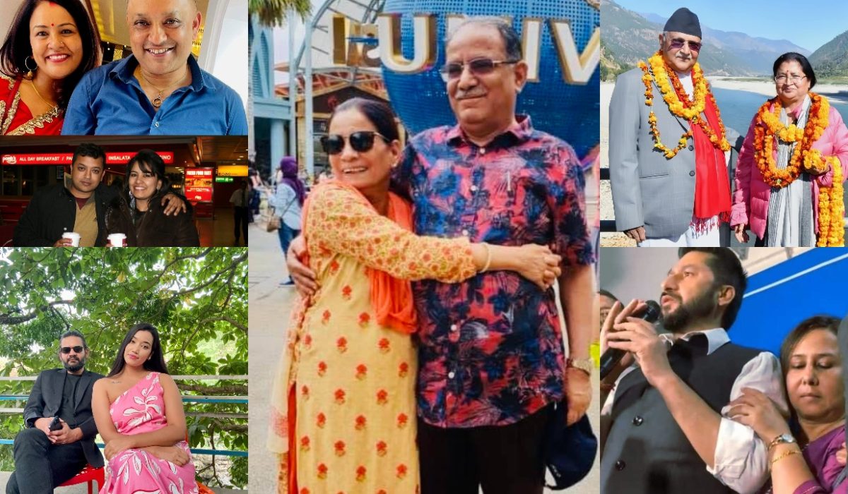 See your leader with his wife (photos)