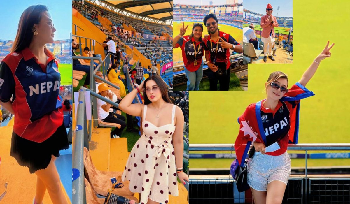 Nepali celebrities add glamour at Mumbai’s Wankhede Stadium